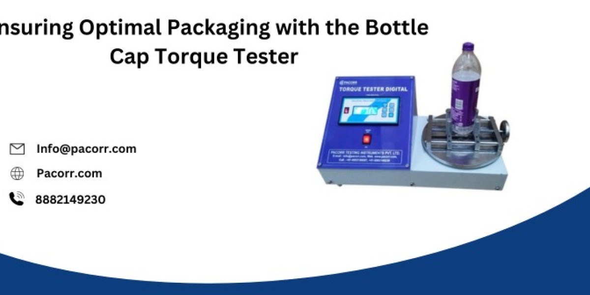 Bottle Cap Torque Tester Enhancing Packaging Standards at pacorr.com